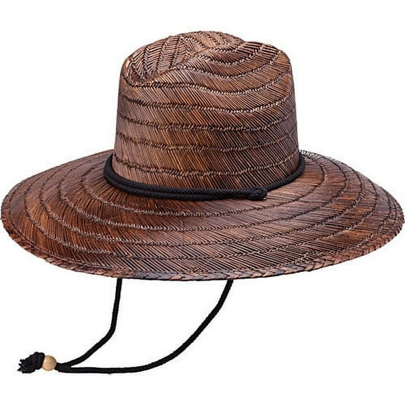 Peter Grimm - Lifeguard, Costa - Wide Brim Sunhat - Men & Women One Size Dark Brown, Costa