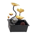 thumbnail image 2 of yuksok Mini Cascading Tabletop Water Decor Illuminated USB Decorative Relaxing, 2 of 9