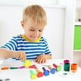 thumbnail image 3 of 4/3/2/1pcs Kids Paint Brushes Sponge Paint Roller Brush Washable Painting Brushes Set Toddlers Kids Early Learning Toys Foam Roller Sponge Arts Crafts Drawing Tools Gift, 3 of 5