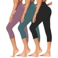 thumbnail image 1 of Leggins Capri GAYHAY para mujer, elásticos, control de barriga, x3, 1 of 6