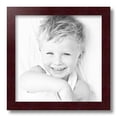 thumbnail image 2 of ArtToFrames 13" x 13" Mahogany Picture Frame, 13x13 inch Brown MDF Poster Frame (WOM-3978), 4 Pack, 2 of 8