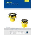 thumbnail image 2 of Dado Para Tarraja Peines 1in En Oxido Fosfato Negro Surtek SOMOS REYES SA de CV TMP-1, 2 of 3