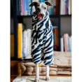 thumbnail image 5 of UOSIA Winter Dog Onesie for Italian Greyhound,Warm Fleece Full Body Whippet Dog Jumpsuit Pajamas, 5 of 7