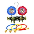 thumbnail image 2 of 4-V Aluminum Manifold, Brass NPF, EZ5HDS Hose Set, 2 of 4