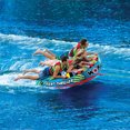 thumbnail image 2 of WOW Watersports Giant Thriller Inflatable 4-Person Towable Boating Deck Tube, 2 of 3