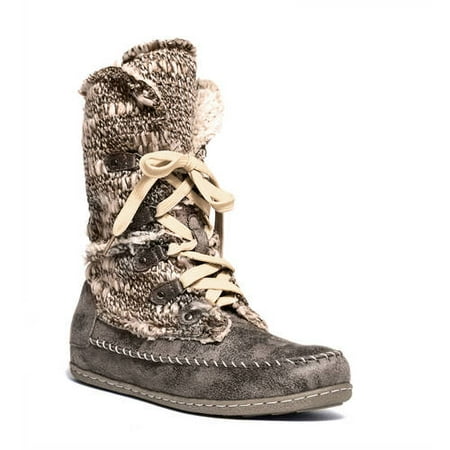 MUK LUKS Women's Lilly Lace Up Boot
