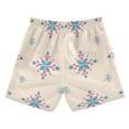 thumbnail image 3 of Pink Blue Symmetrical Boys Swim Trunks Boardshorts Swimsuit Quick Dry Board Shorts Bathing Suit 2-12T, 3 of 8