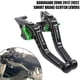 thumbnail image 2 of For Kawasaki Z900 Z 900 2017-2022 2021 2018 2019 2020 Accessorie Adjustable Motorcycle Short Brake Clutch LeversGreen, 2 of 5