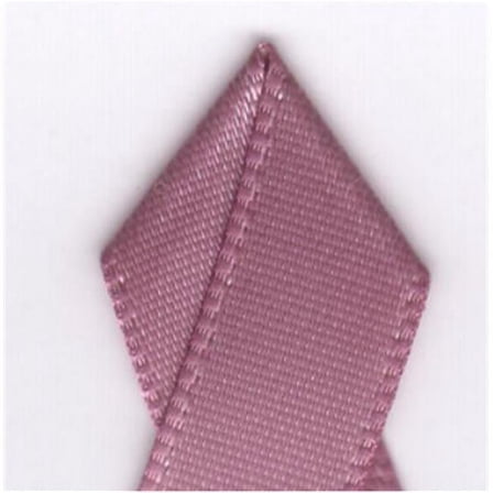 5 in. Single-Face Satin Ribbon 100 Yards - Rosy Mauve