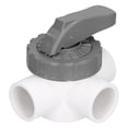 thumbnail image 2 of 3-Way Pool Valve,  Diverter Valve ABS And PVC Materials Diverter Valve  For Replacing Pool Parts For Irrigation Valves, 2 of 8
