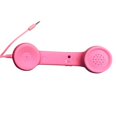 thumbnail image 4 of Cell Phone Handset, Retro Telephone Handset Anti Radiation Receivers 3.5MM for for iPhone Android Phones, Retro handset, Vintage handset, Retro Receiver, Pink, 4 of 7