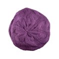 thumbnail image 2 of Top Headwear Knitted Slouch Fashion Beret - Purple, 2 of 3