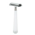 thumbnail image 4 of Manual Razors, Stable Sliding Wide Application Safety Razors High Safety  for Home for Barber Salon Beige,White, 4 of 7