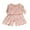 Pink, variant on ZACPNCV Boys Girls 2 Piece Pajama Set Matching PJSs Sets Cute Printed Sleepwear Shirt with Lounge Shorts Set Pink 10-11 Years
