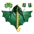 thumbnail image 4 of CONZONE Carnival Unisex Boys Girls Dinosaur Dress Up Cartoon Dinosaur Shaped Outfits Funny Party Stage Performance Clothes Set, 4 of 4