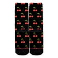 thumbnail image 3 of Function - Cherry Pattern Fashion Socks, 3 of 4