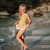 thumbnail image 3 of Maillot de Bain Princesse Belle pour Filles Tankini 2 Pcs, 3 of 3