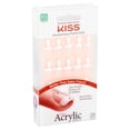 thumbnail image 2 of Kiss Salon Acrylic Real Short Length Revolutionary French Nails, 28 Ct, 2 of 5