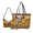 Western Sunflower Cow Print, variant on Tutolipy Vintage Hummingbird Floral 3 Piece Wallet Set for Women, Personalized Shoulder Bag with Portable Wristlet Purse, with Zipper Sling Bag for Shopping