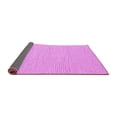 thumbnail image 2 of Ahgly Company Indoor Rectangle Solid Pink Modern Area Rugs, 6' x 9', 2 of 4