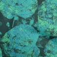 thumbnail image 1 of oneOone Georgette Viscose Dusty Teal Green Fabric Abstract Leaf Texture Sewing Craft Projects Fabric Prints By Yard 42 Inch Wide, 1 of 4