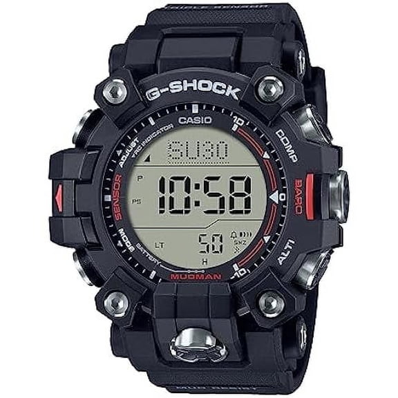 [Casio] Wristwatch G-Shock MUDMAN Radio Wave Solar Biomass Plastic Adoption GW-9500-1JF Men's Black