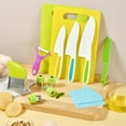 thumbnail image 5 of New Kids Cooking Cutter Set Kids Knife Toddler Cutter Plastic Cake Fruit Knives Children DIY Peeler Tools Kitchen Accessories, 5 of 9