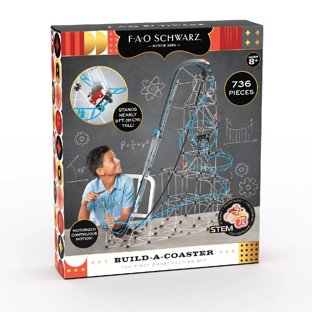 FAO Roller Coaster Build - 736pc - Walmart.com