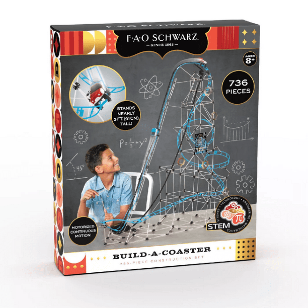 fao schwarz roller coaster build set