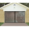Garage Screen Door with Magnetic Center Snap Closure - 8'W x 7'L