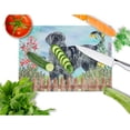 thumbnail image 2 of Caroline's Treasures Giant Schnauzer Spring Glass Cutting Board Large, 2 of 2