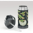 thumbnail image 5 of THERMOS FUNTAINER 12 Ounce Stainless Steel Vacuum Insulated Kids Straw Bottle, Mandalorian, 5 of 5