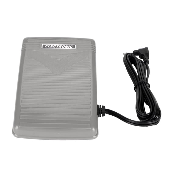 Pedal de repuesto para máquina de coser, Pedal de Control para evitar resbalones con cable de alimentación para máquina de coser Singer 9960