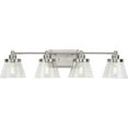 thumbnail image 6 of P300351-009-Progress Lighting-Hinton - 4 Light Bath Vanity In Farmhouse Style-7.75 Inches Tall and 7.12 Inches Wide-Brushed Nickel Finish, 6 of 7