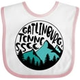 thumbnail image 3 of Inktastic Gatlinburg, Tennessee- Mountains Boys or Girls Baby Bib, 3 of 4