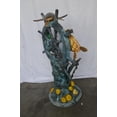 thumbnail image 6 of Sunken Boat Anchor W Turtles, Fish Bronze Statue -  Size: 39"L x 23"W x 51"H., 6 of 11