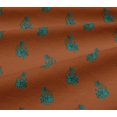 thumbnail image 5 of oneOone Georgette Viscose Fabric Leaves & Floral Block Decor Fabric Printed BTY 42 Inch Wide, 5 of 5
