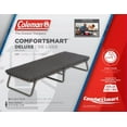 thumbnail image 3 of COLEMAN Portable ComfortSmart Steel Frame Deluxe Camping Folding Cot | 30" x 80", 3 of 5