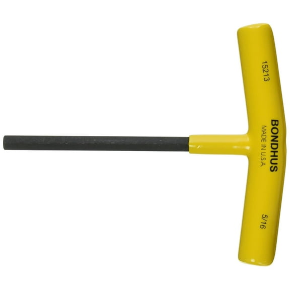 Bondhus 15213 5/16" Hex T-Handle 6" Length