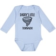 thumbnail image 3 of Inktastic Daddys Little Tornado Boys Boys Long Sleeve Baby Bodysuit, 3 of 5