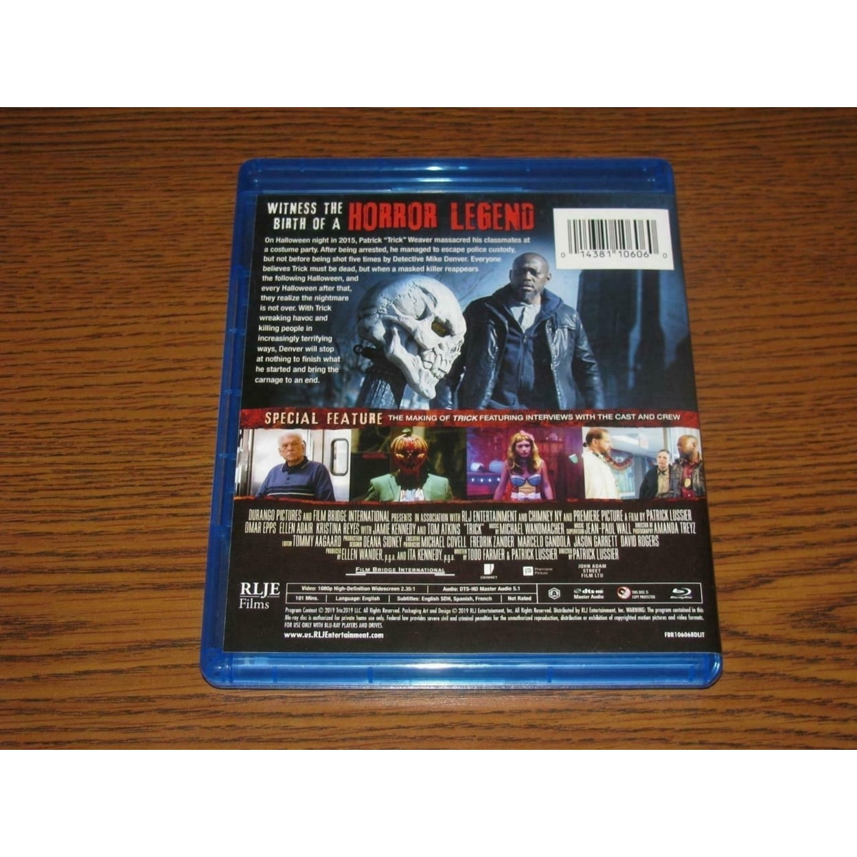 TRICK　DVD Trick (Blu-ray), Image Entertainment, Horror - Walmart.com