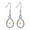 Drop-Steel, variant on Rose Gold Plated Teardrop Pendant Mustard Seed Earrings for Women, Stainless Steel Drop Dangle Earrings Y582 (Drop)
