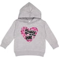 thumbnail image 2 of Inktastic In October We Wear Pink Breast Cancer Awareness Heart Toddler Hoodie, 2 of 4