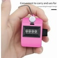 thumbnail image 5 of 12 Pcs Hand Tally Counter 4-Digit Lap Counter Clicker, Manual Mechanical Handheld Pitch Click Counter with Finger Ring for School Golf & Knitting Row Croche, 5 of 10