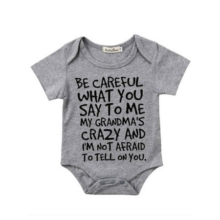 

Pudcoco Newborn Infant Baby Boy Girl Kid Bodysuit Romper Clothes Outfits