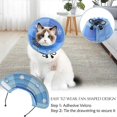 thumbnail image 3 of Cat Cone Collar Cat Cone Collar Soft, Cat Head Cone Adjustable Cat Collar Recovery Collar, Soft Collar Cone After Surgery and Injuries for Puppies Sma, 3 of 5