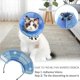 thumbnail image 3 of Cat Cone Collar Cat Cone Collar Soft, Cat Head Cone Adjustable Cat Collar Recovery Collar, Soft Collar Cone After Surgery and Injuries for Puppies Sma, 3 of 5