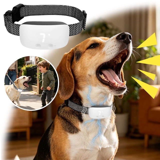 Outdor Barking Collar Stop Trainer Barking Colors Precise Stop Barking Without Accidental