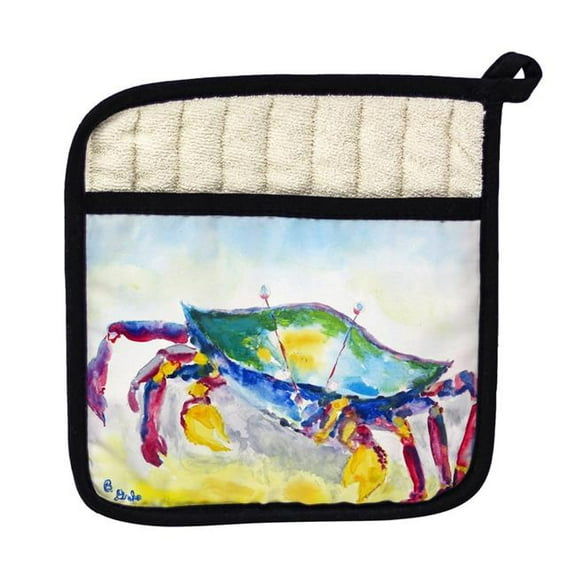 Betsy Drake PT896 Crawling Crab Pot Holder