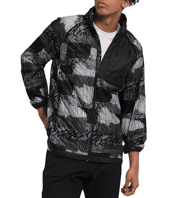 The North Face Flare II Men's Black Full Zip Puffer Jacket